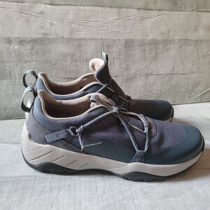 Rockport Spruce Waterproof Sneakers Size 10 Gray Mesh & Leather Upper